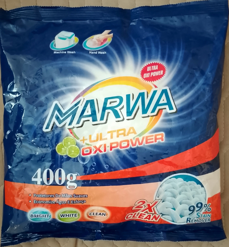 Detergente en polvo de 400g