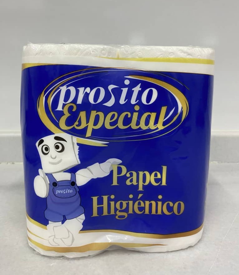 Papel Sanitario 4 unidades