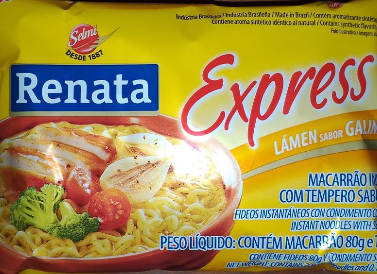 Paquetes de sopa de pollo de 80g